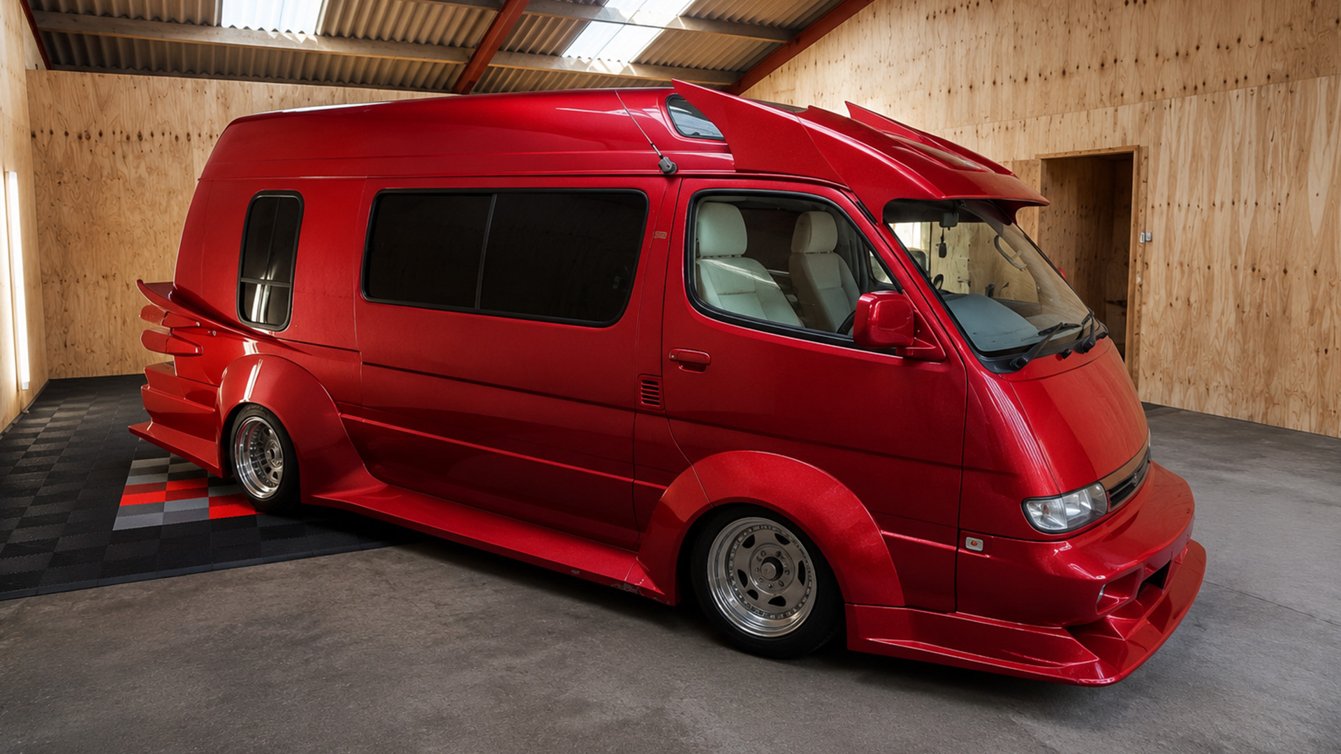 How detailing transformed this abandoned van