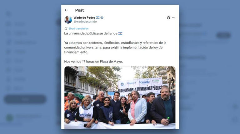 Posteo Wado de Pedro 12052026
