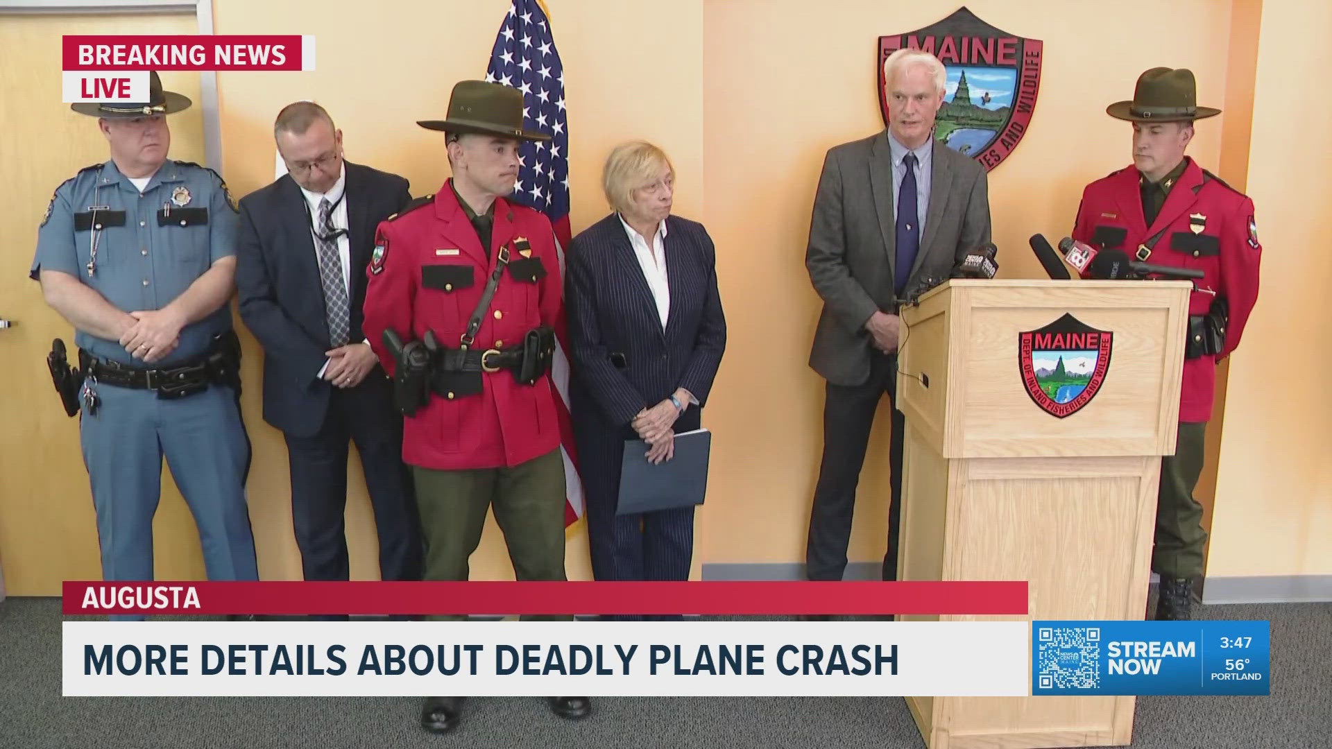 Watch full | Officials identify Maine game warden killed in plane crash