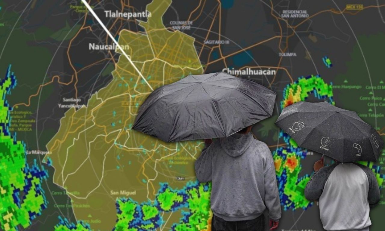 Activan alerta amarilla en la CDMX por fuertes lluvias y posible caída ...