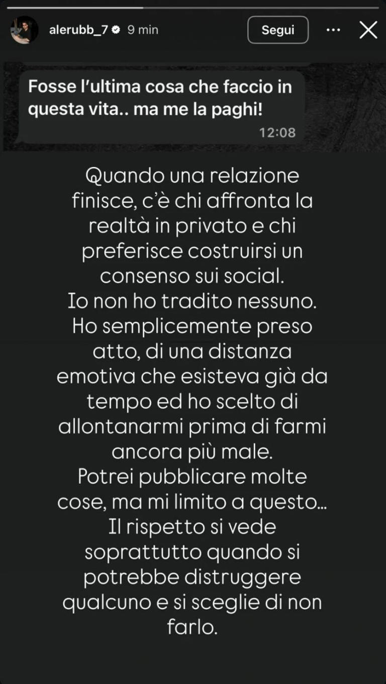 Uomini e donne, addio tra Alessio e Sara: “Minacce e sparizioni” nella ...