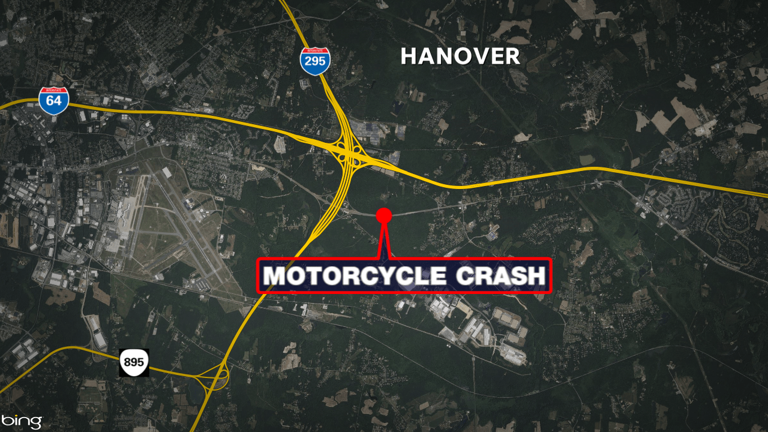 Man thrown from motorcycle, seriously hurt in Henrico crash