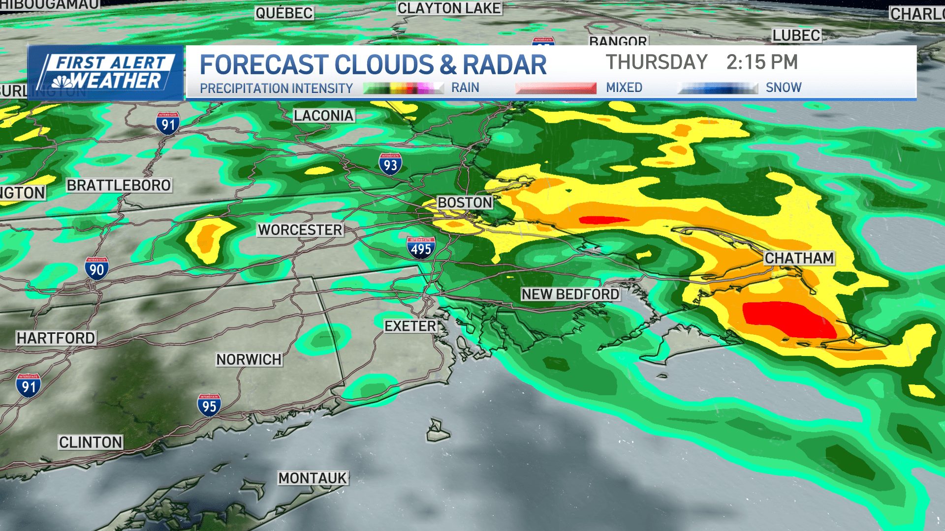 Rounds of rain heading into the Boston area: latest timing and impacts