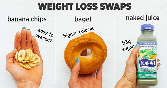 39 genius food swaps that can make weight loss easier