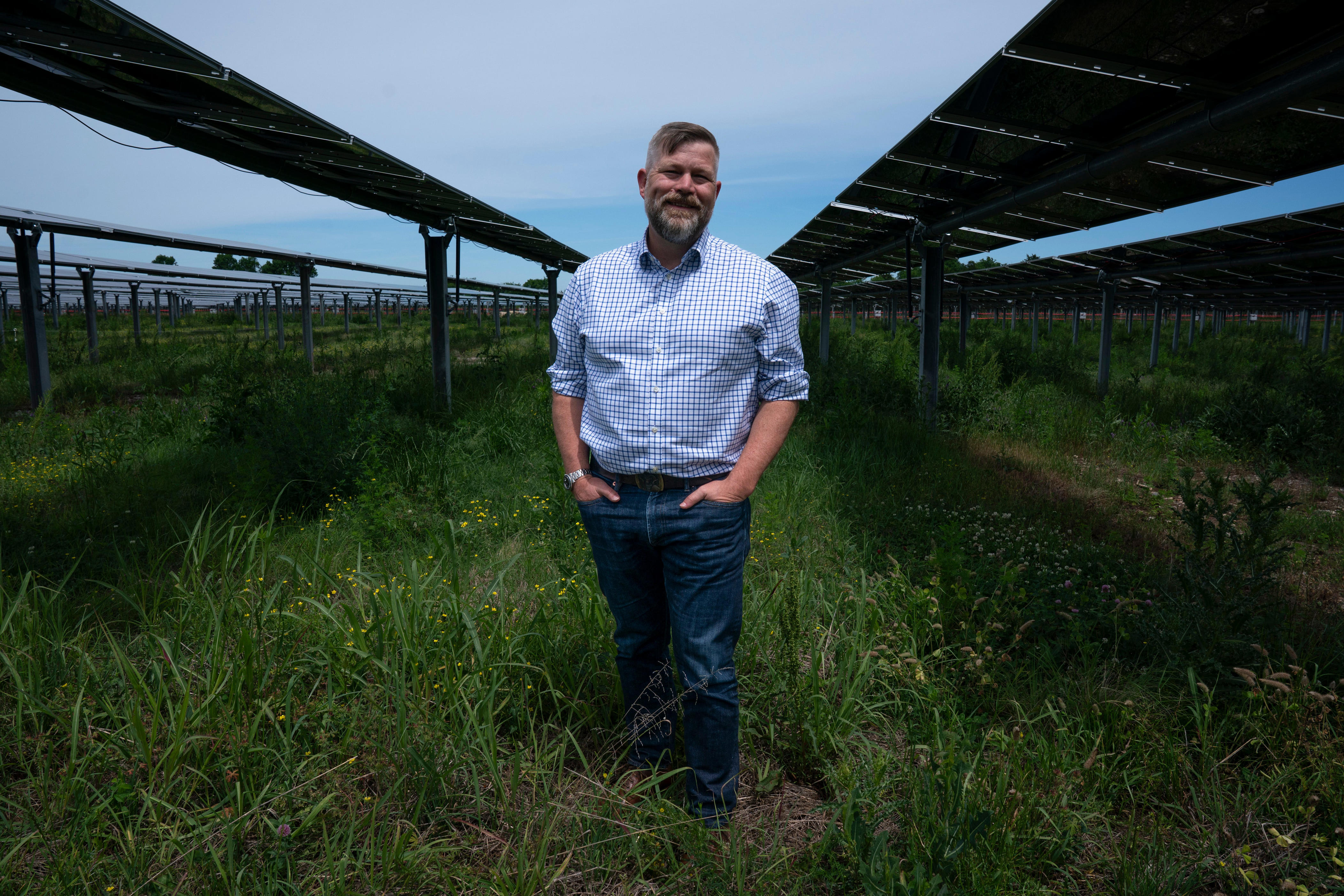 World's first solar farm plus cattle ranch debuts in Tennessee