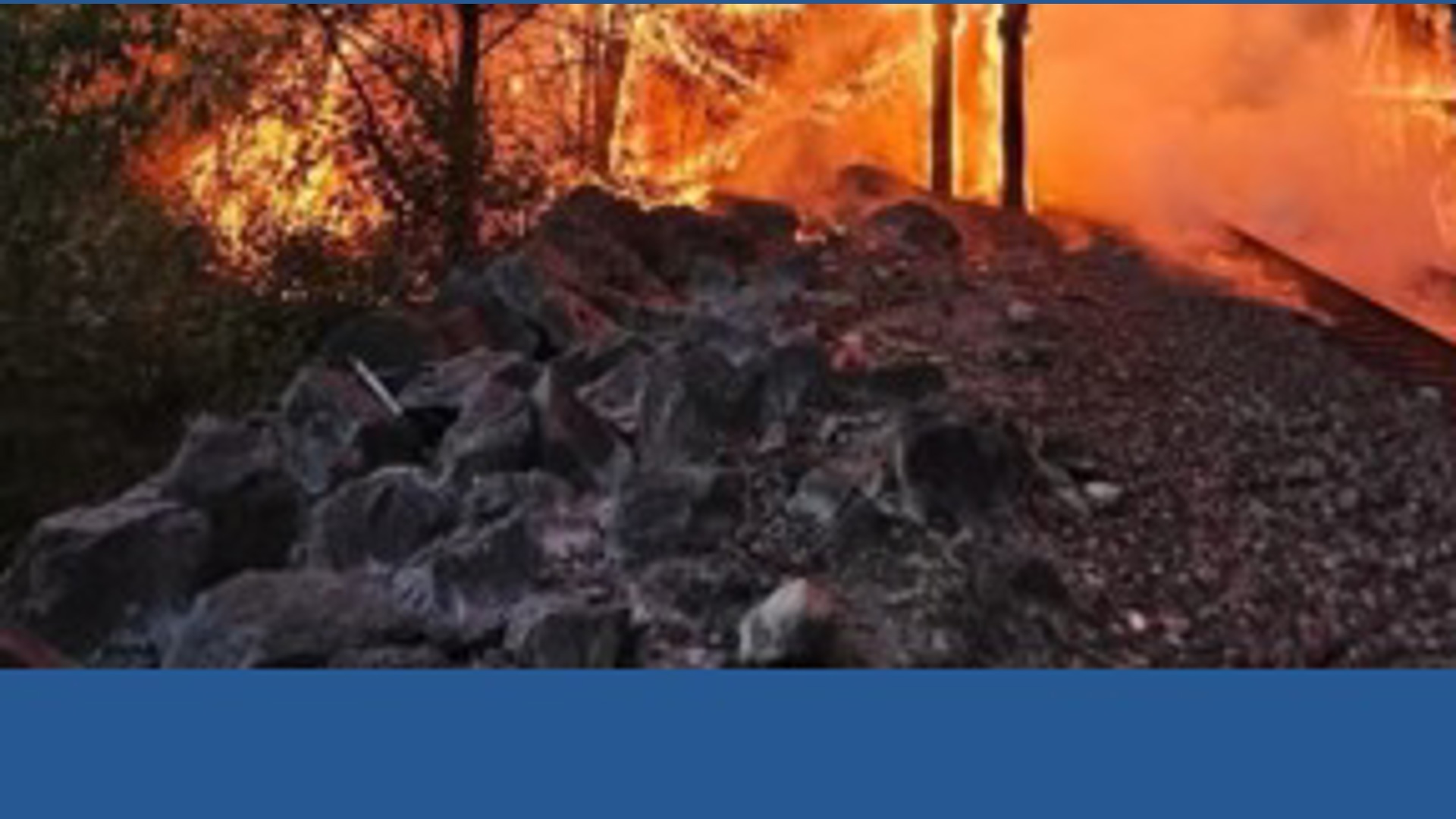 Train trestle on fire in Snohomish