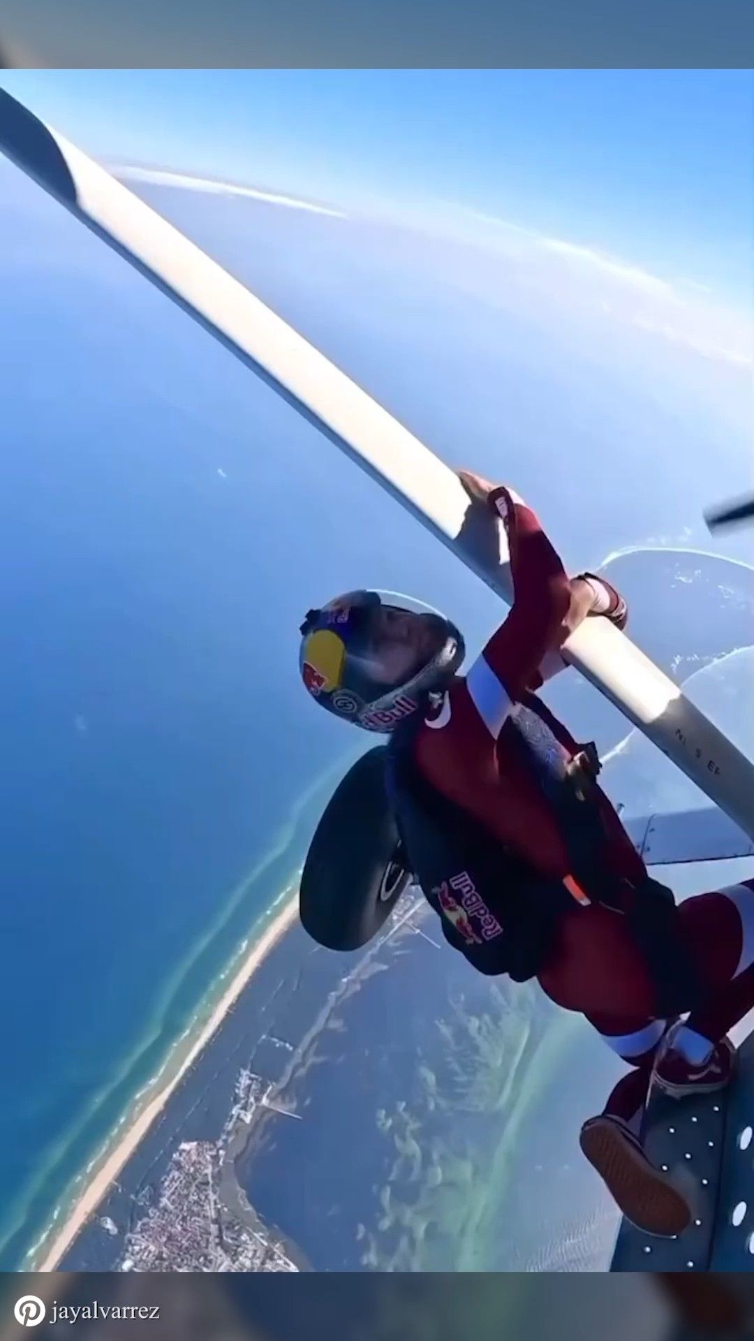 Some people dream about flying, others actually step out of the ...