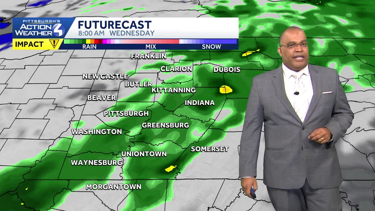 May 12 forecast: Impact Day Wednesday for rain, storms in western PA