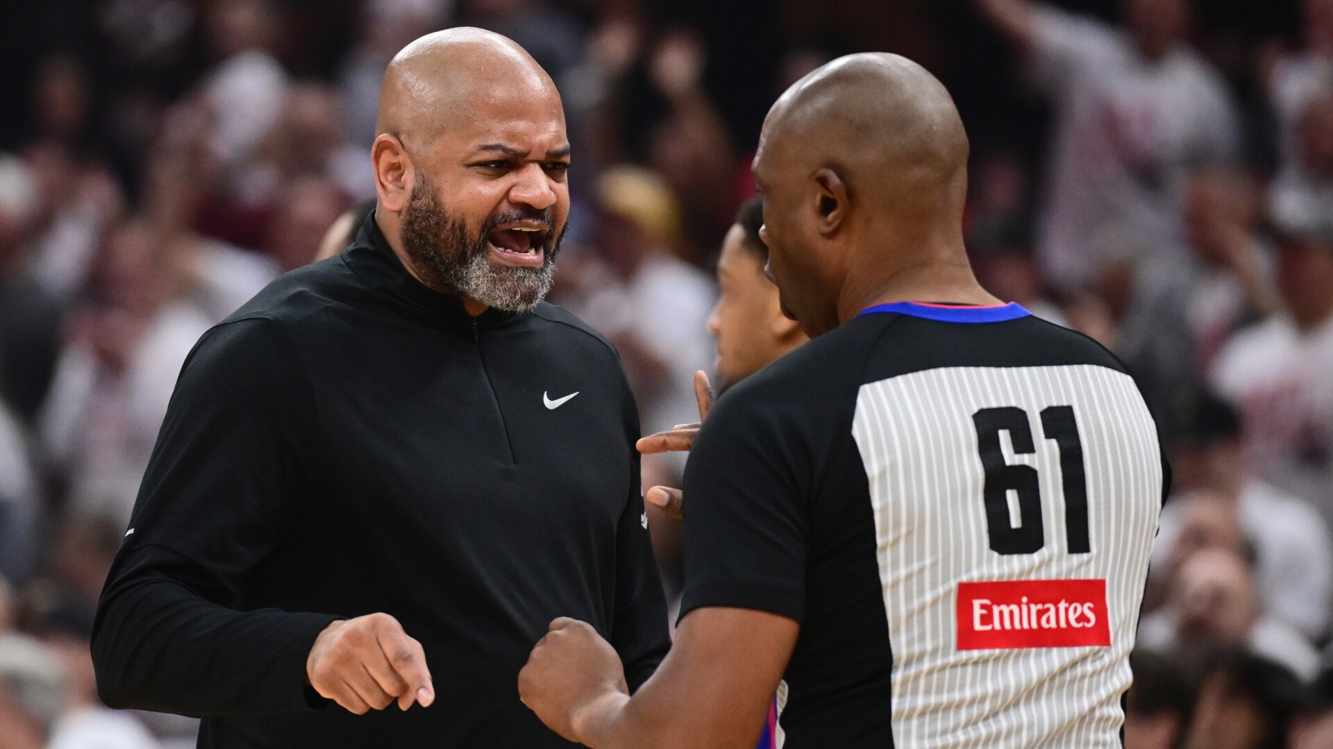 NBA upholds referee made 'correct no call' on late-game collision ...