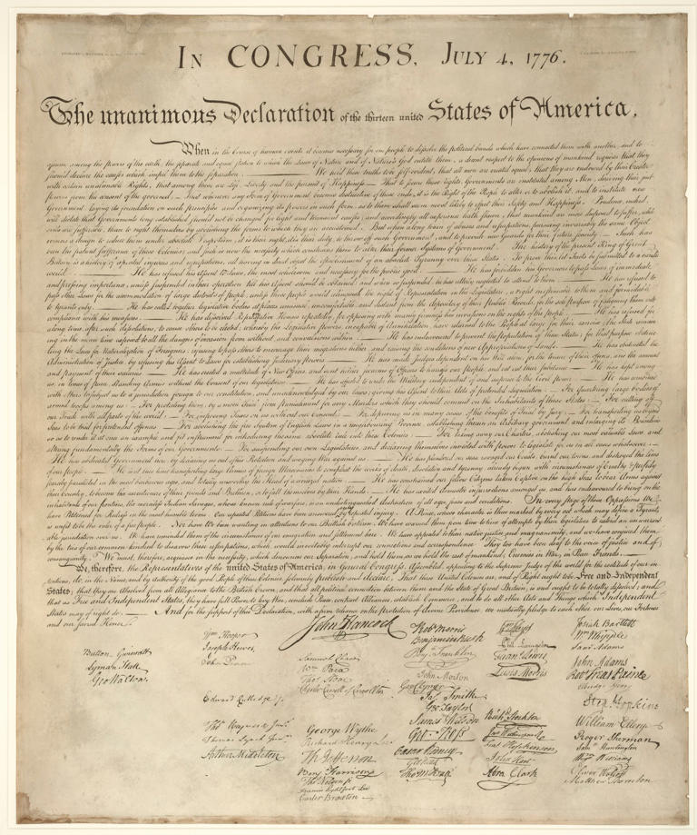 Freedom plane: America’s founding documents going on tour for 250th ...