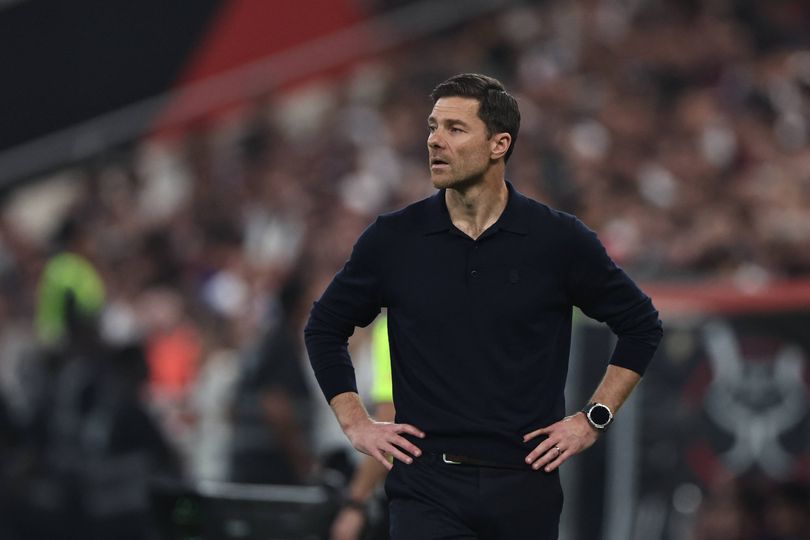 Real Madrid's Spanish coach Xabi Alonso reacts during the Spanish Super Cup final football match between FC Barcelona and Real Madrid at the King Abdullah Stadium in Jeddah on January 11, 2026. Real Madrid appointed Alvaro Arbeloa as new coach on January 12, 2026 after coach Xabi Alonso has left the club by mutual consent, a day after the team lost the Spanish Super Cup final against rivals Barcelona, AFP reports. (Photo by Fadel SENNA / AFP via Getty Images)