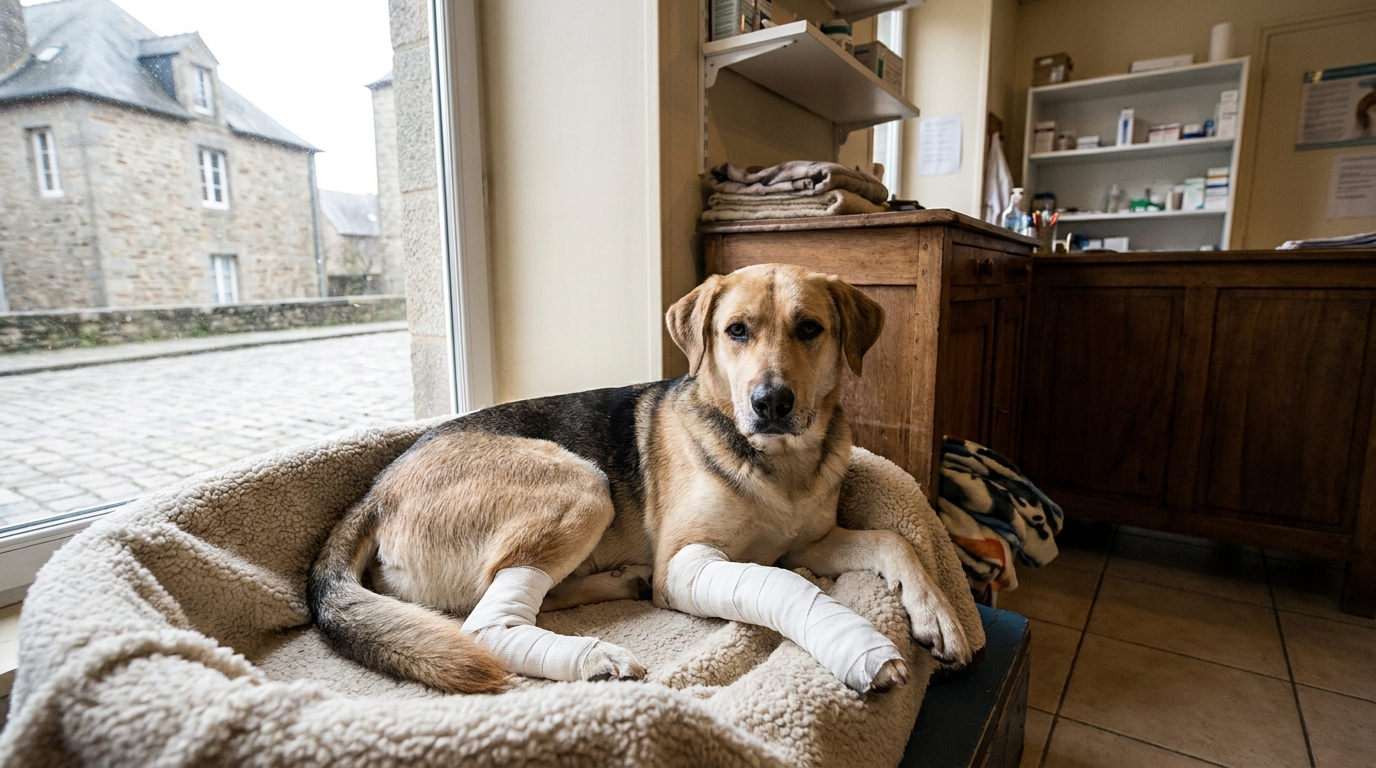 Ils viennent d'adopter ce chien sur Internet : quelques heures plus ...