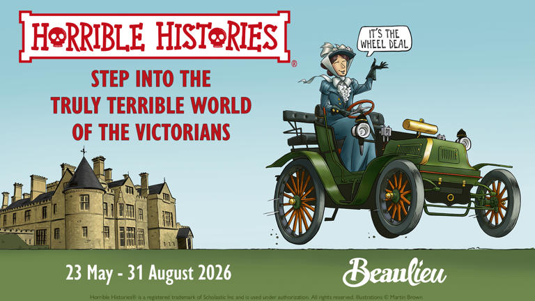 Horrible Histories® bring the Vile Victorians to Beaulieu this May