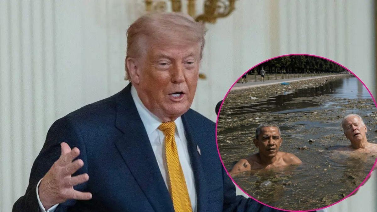 'So childish': Donald Trump dragged for sharing fake image of Joe Biden ...