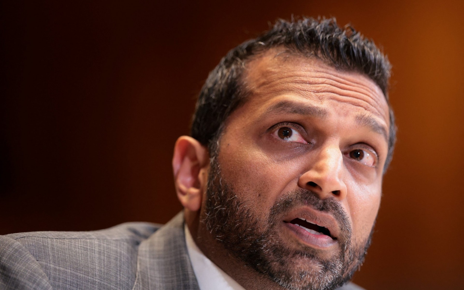 Lawsuit from Brian Driscoll accuses Kash Patel (pictured) of 'politicising the FBI over protecting the American people'