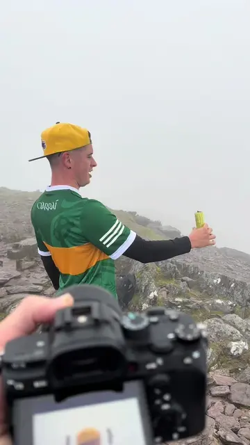 Lost in Kerry mist, then the mountain sheep reappear