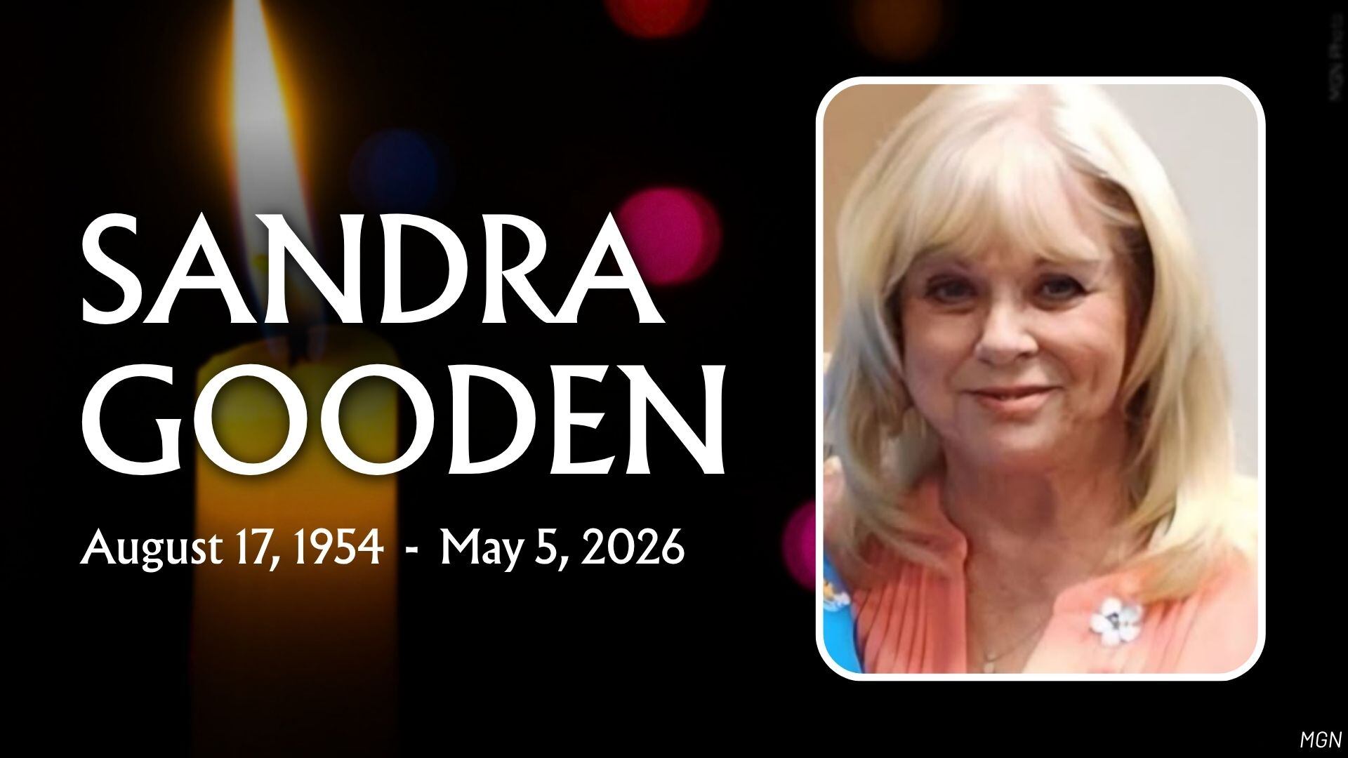 APD mourns loss of former colleague, Sandra Gooden