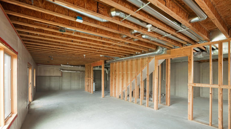 How to make your exposed basement ceiling look like a million bucks on ...