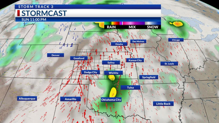 Storm Track 3 forecast: Warming temp trend, stormy pattern into the weekend