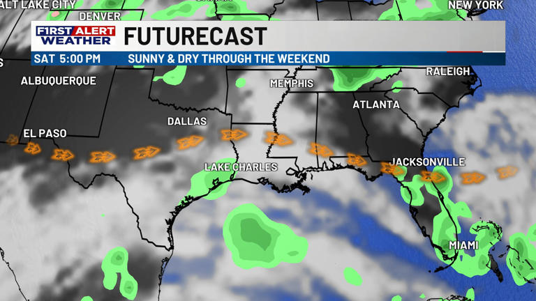 First alert forecast: Dry stretch ahead: Perfect weather through the ...