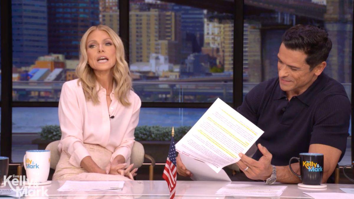 Kelly Ripa can't be trusted in serious situations as she gets the ...
