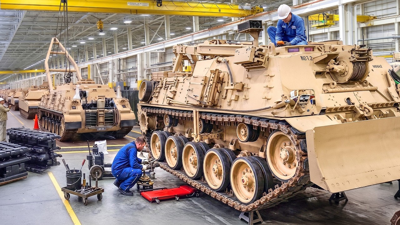 Inside restricted military factory repairing US Army’s most feared ...