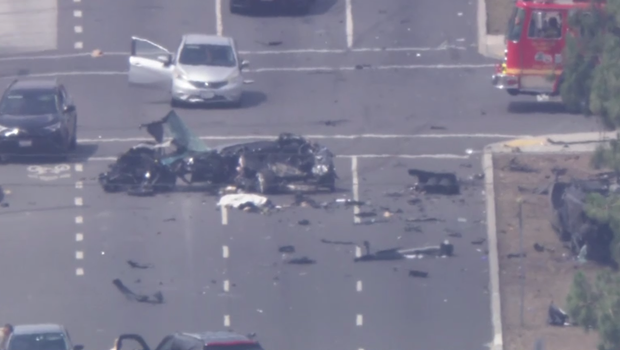 1 dead, 2 critically injured in South Los Angeles crash involving 6 ...