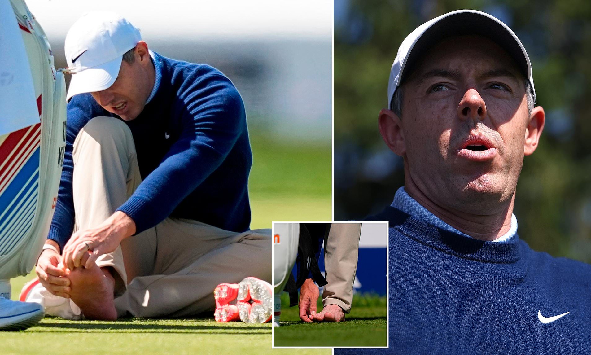 Bizarre injury disrupts Rory McIlroy's PGA Championship preparations as ...