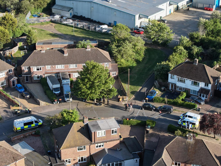 Man shot dead by police after barricading himself in Bedford home
