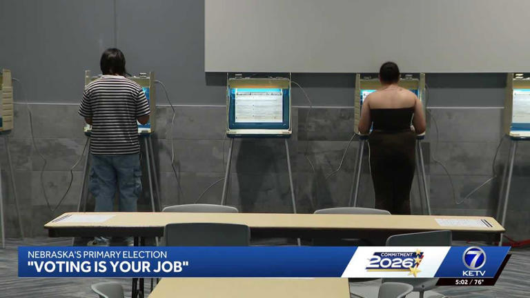 Voters focus on domestic issues as Nebraska primary turnout picks up ...