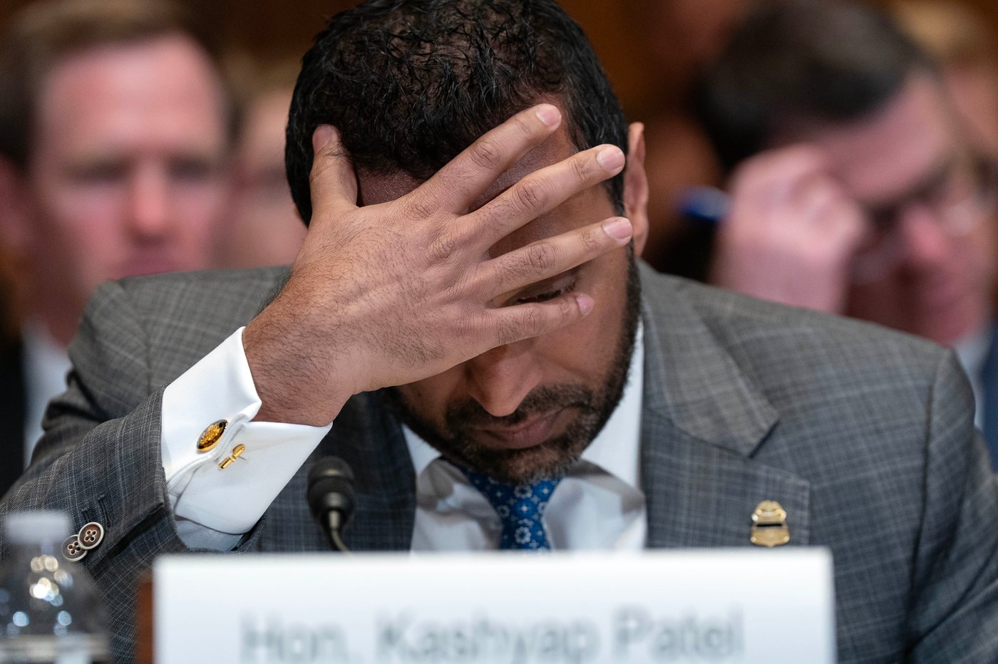 FBI director Kash Patel denies drinking allegations in heated Senate ...