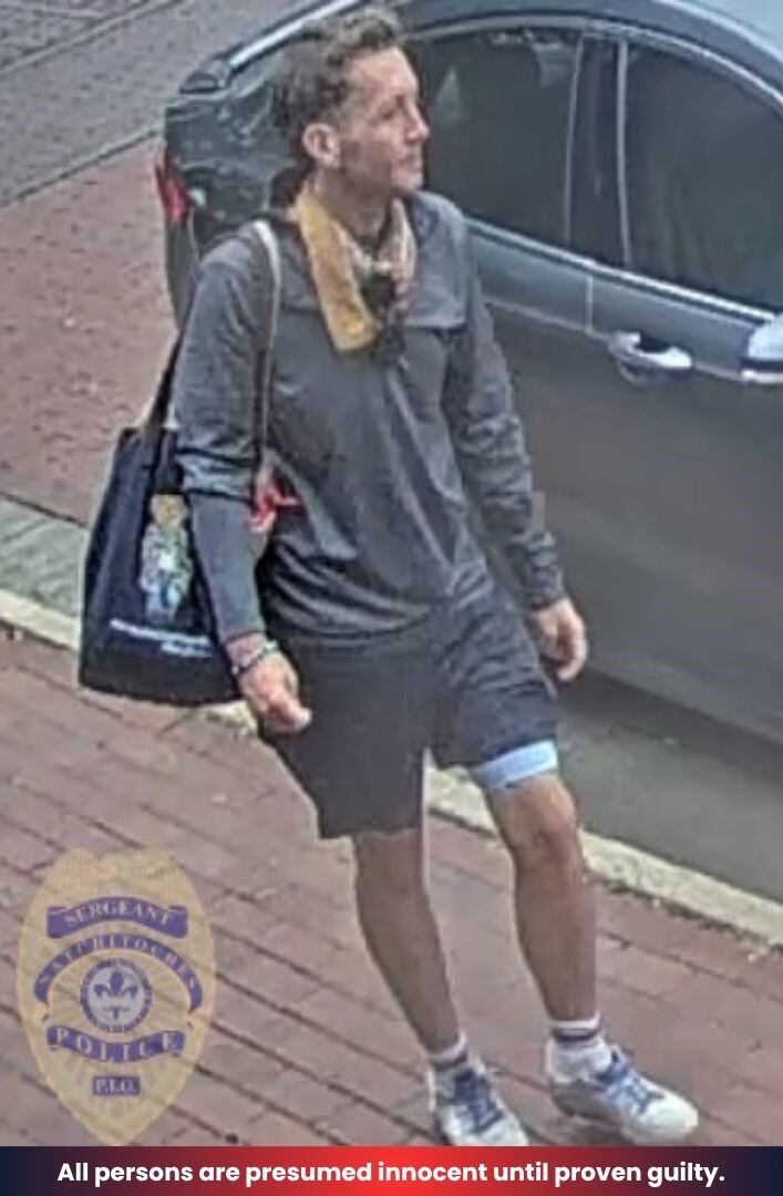 Natchitoches police seek suspect for theft on Front Street