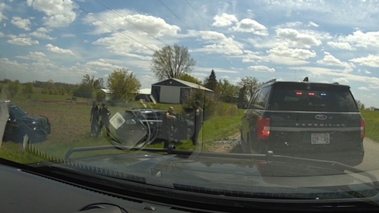 Dash cam video released from high-speed chase involving wanted felon