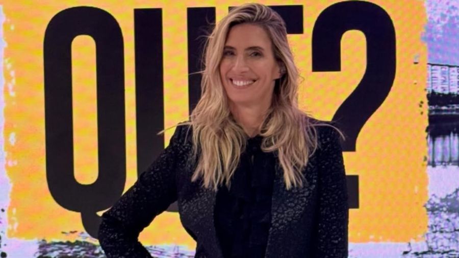 Luciana Geuna en su programa "¿Y mañana qué?"
