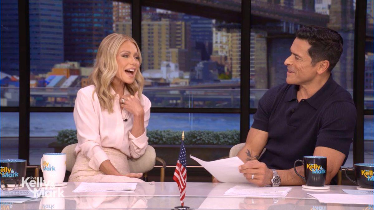 Kelly Ripa can't be trusted in serious situations as she gets the ...