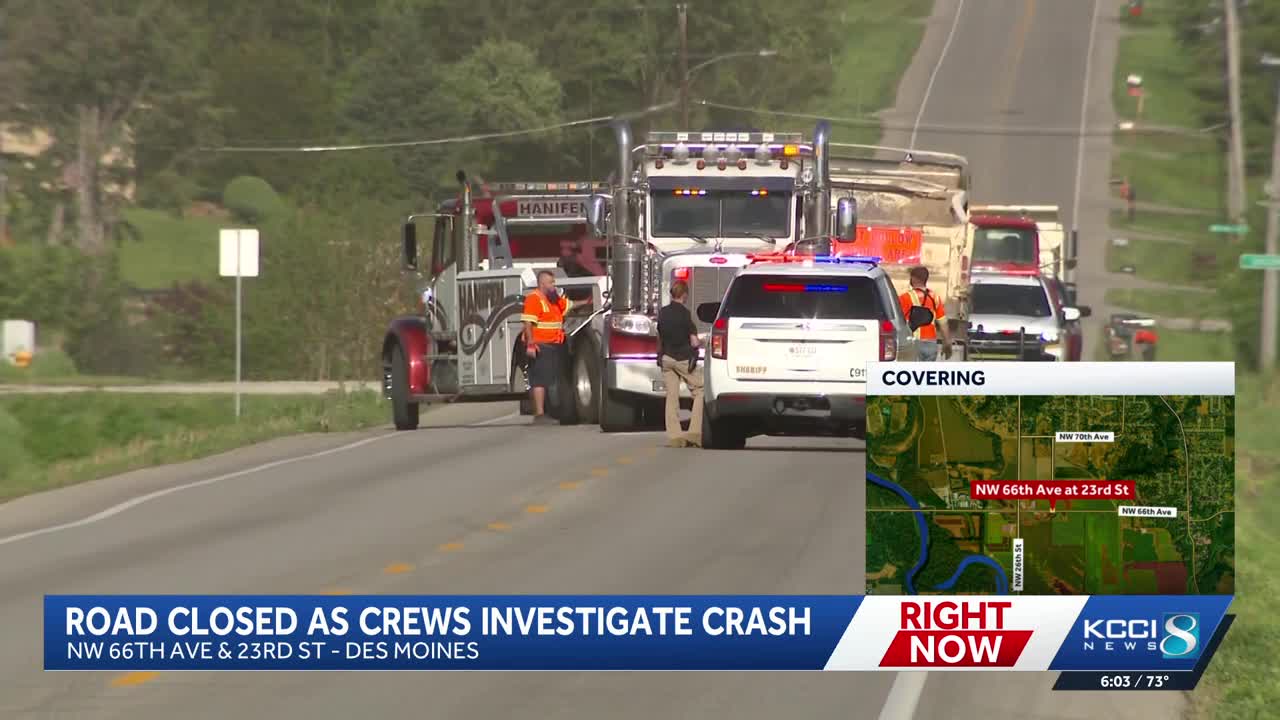 Dump truck driver injured in Polk County crash