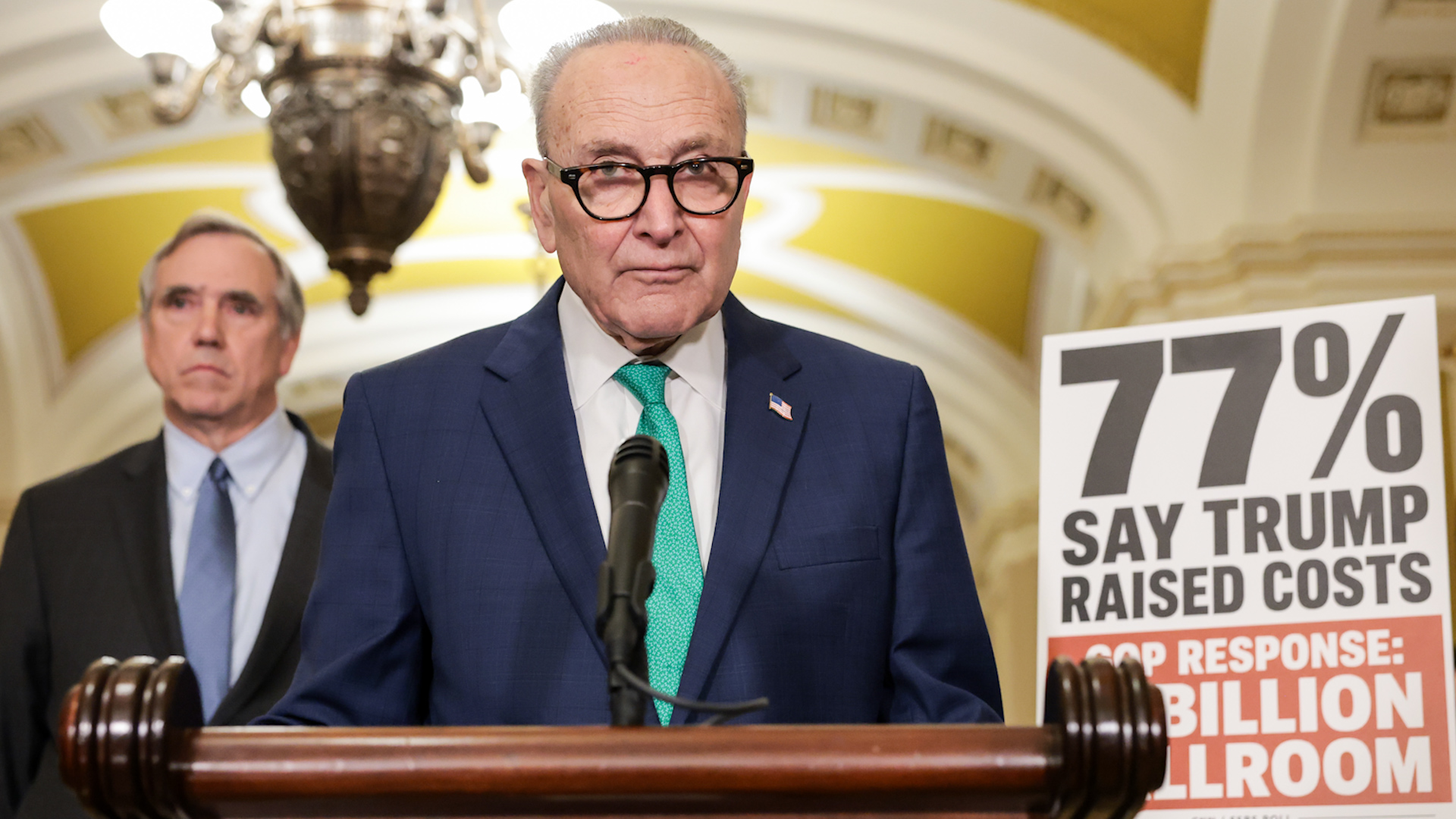 Schumer Rips Senate GOP For Giving Trump $1Bn For White House Ballroom