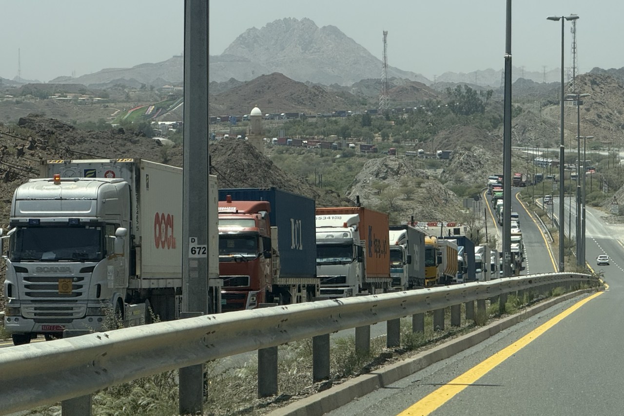 The New Route Around Hormuz Involves a Massive Convoy of Trucks