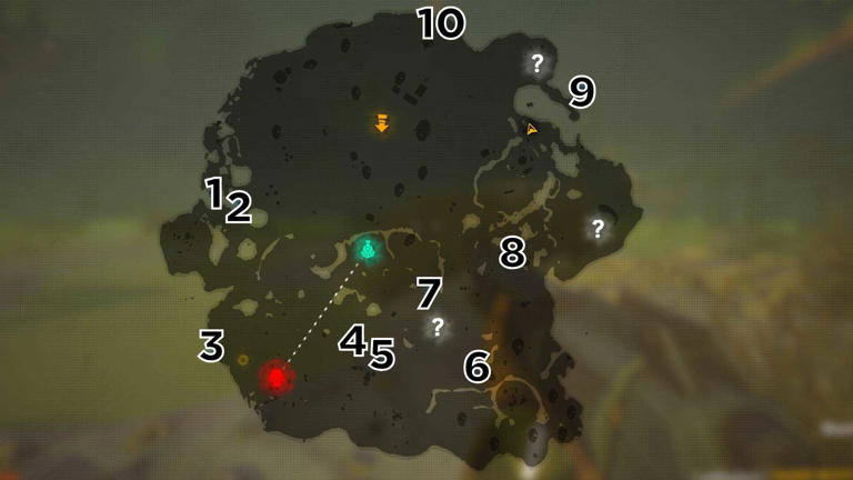 All Far Far West Area 41 grave locations