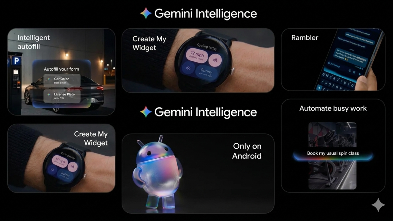 What is Gemini Intelligence? Google brings new Android AI to handle ...