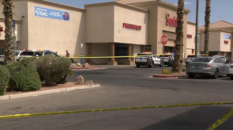 Husband, wife killed in Las Vegas grocery shooting, suspect held down ...