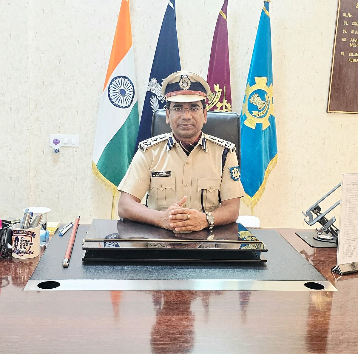 Raipur diary: Scholar-warrior IPS officer now DIG CISF