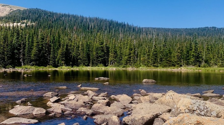 Just an hour from Boulder is Colorado's scenic lake escape with camping ...