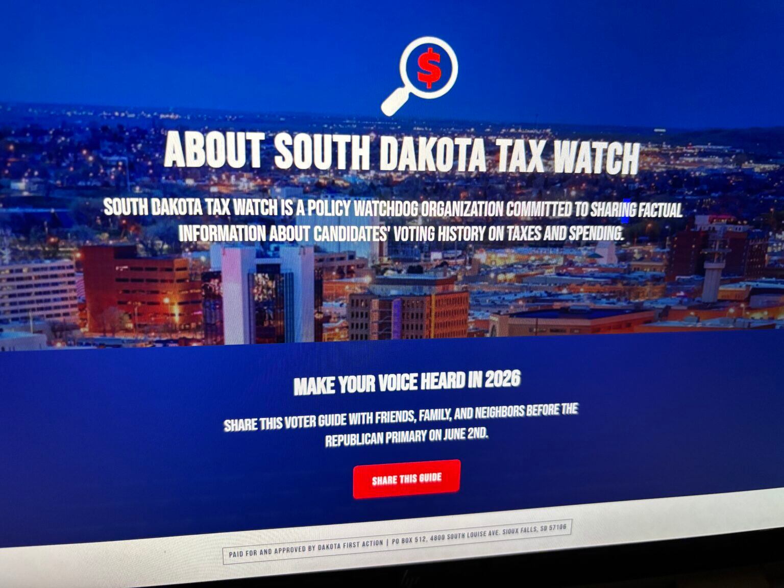 Group founded by candidate publishes ‘voter guide’ purporting to be ...