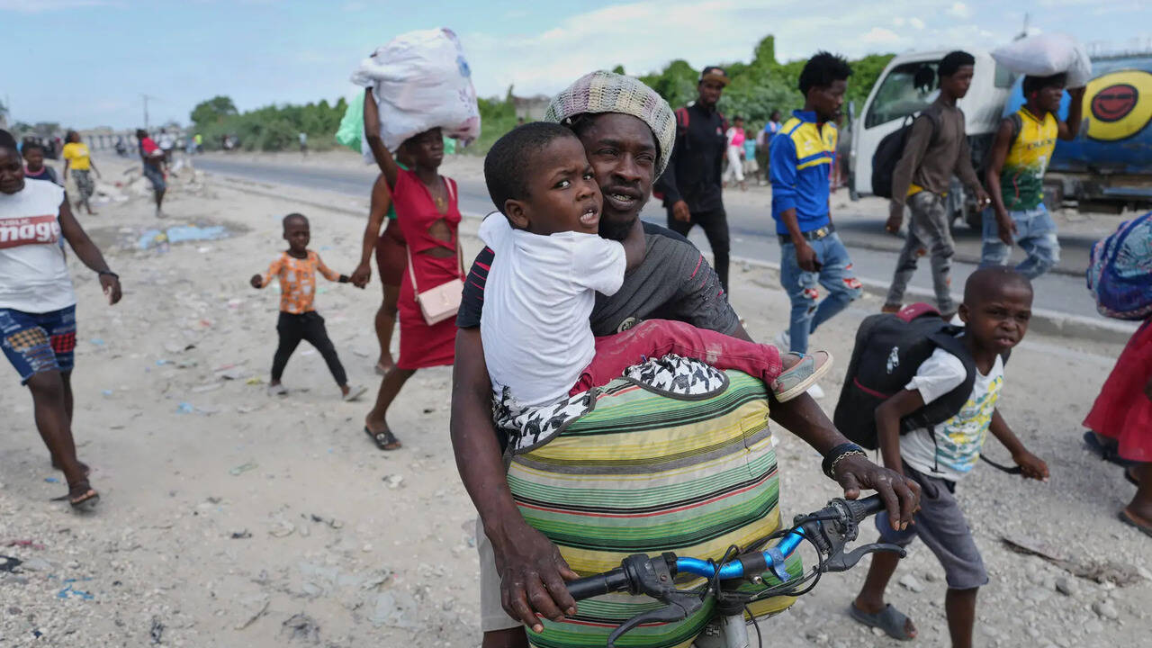 New gang violence in Haiti displaces hundreds