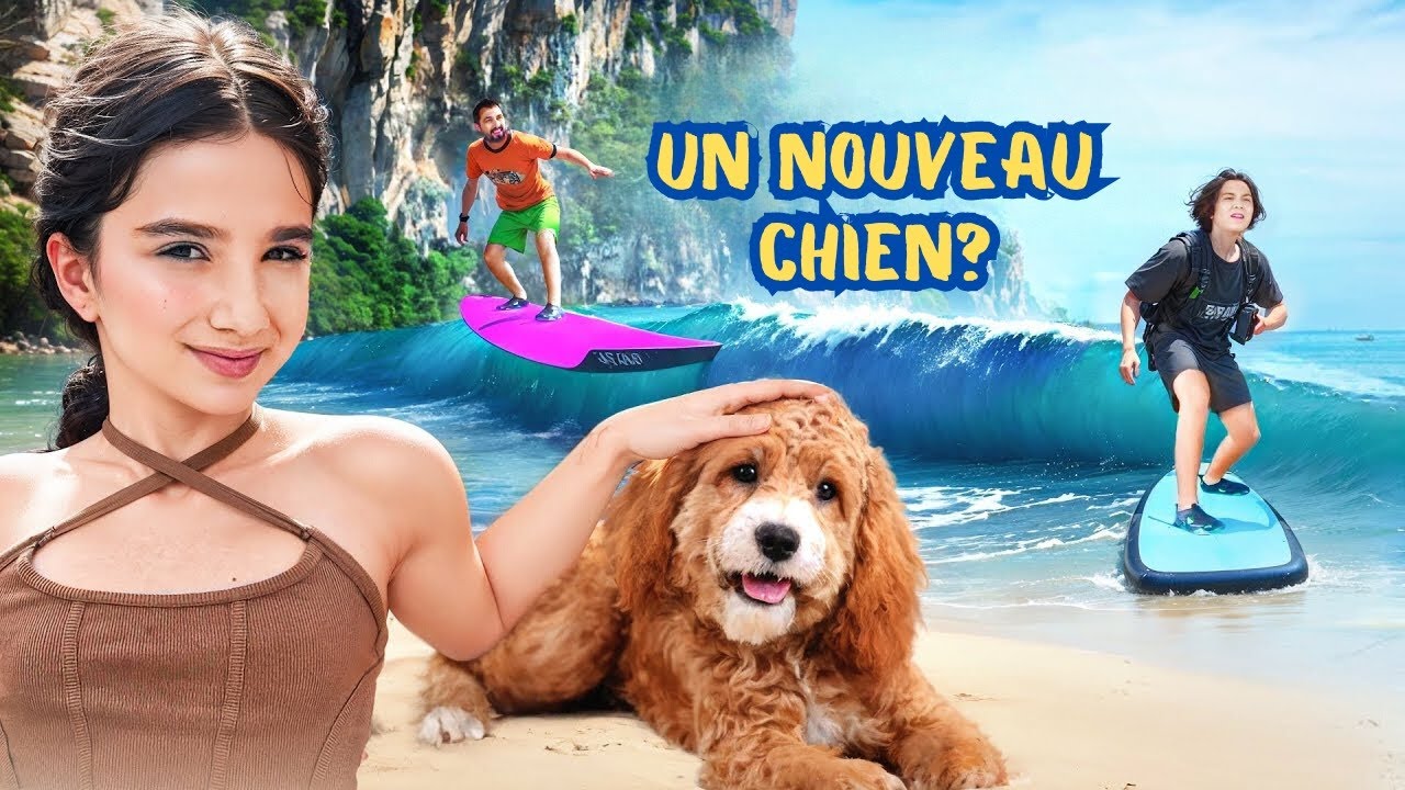 Famille Kikido : Surf et le rêve d'Amina d'avoir un chien