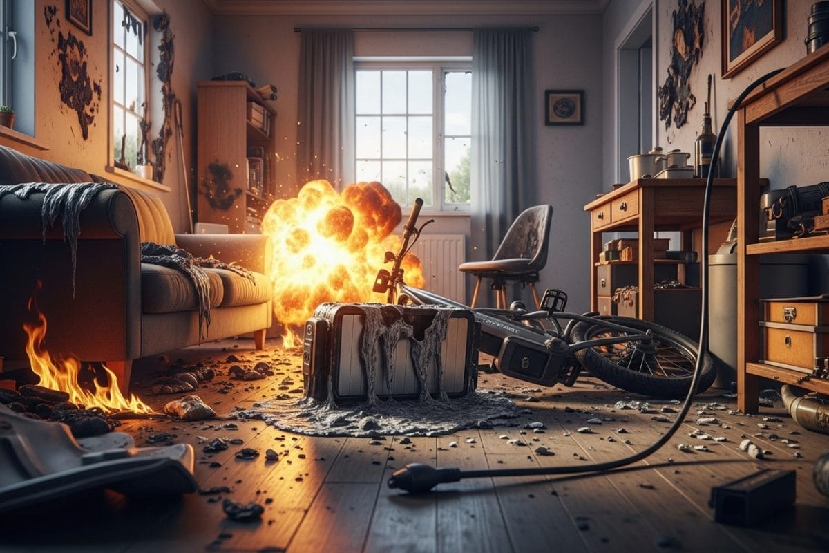 Bengaluru auto driver dies after e-bike battery explodes inside house ...