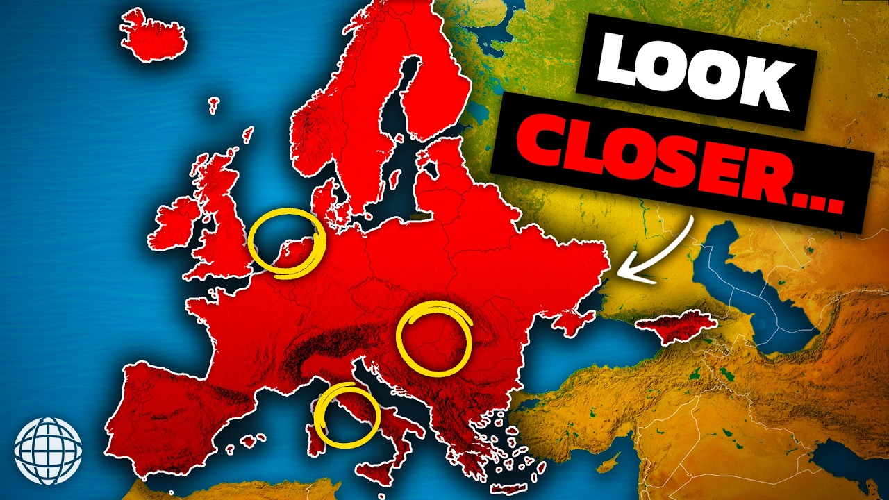 15 geography facts you missed about Europe: surprising maps and ...