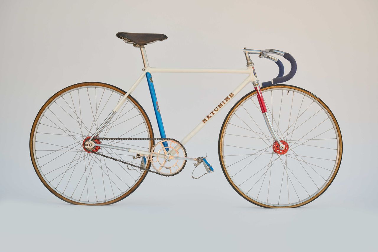 A rare Hetchins bike made for racing that eschewed their classic curly ...