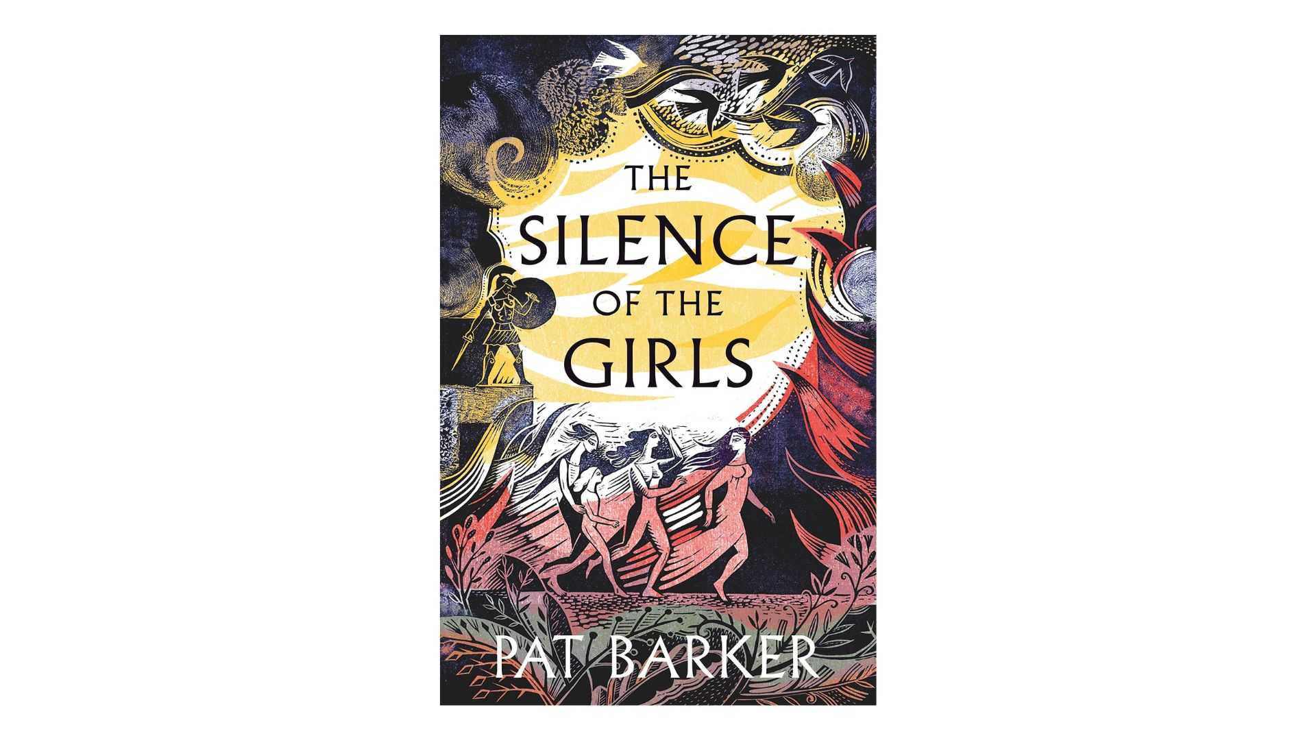 The Silence of the Girls by Pat Barker book cover on a white background